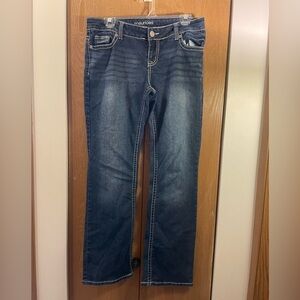 Maurices Dark Blue Boot Cut Jeans